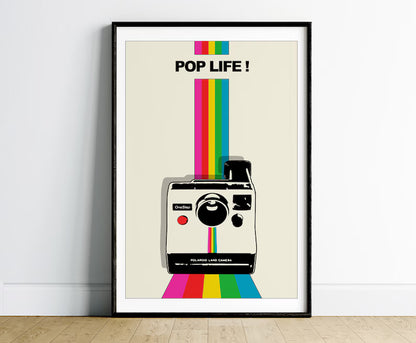 Cuadro Individual Póster, Juveniles, Pop LIFE, Cámara