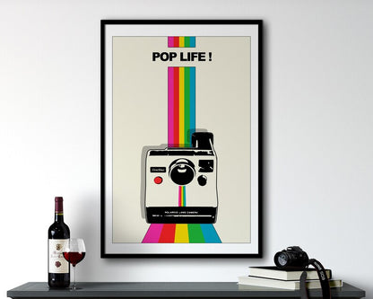 Cuadro Individual Póster, Juveniles, Pop LIFE, Cámara