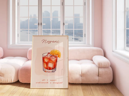 Cuadro Individual Barra, Tragos, The Bar Wall V