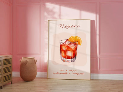 Cuadro Individual Barra, Tragos, The Bar Wall V
