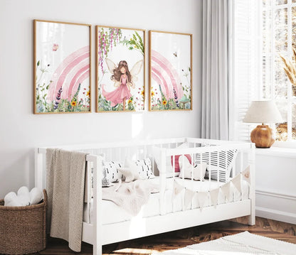 Set x3 Cuadros Infantiles, Wonderland XIX