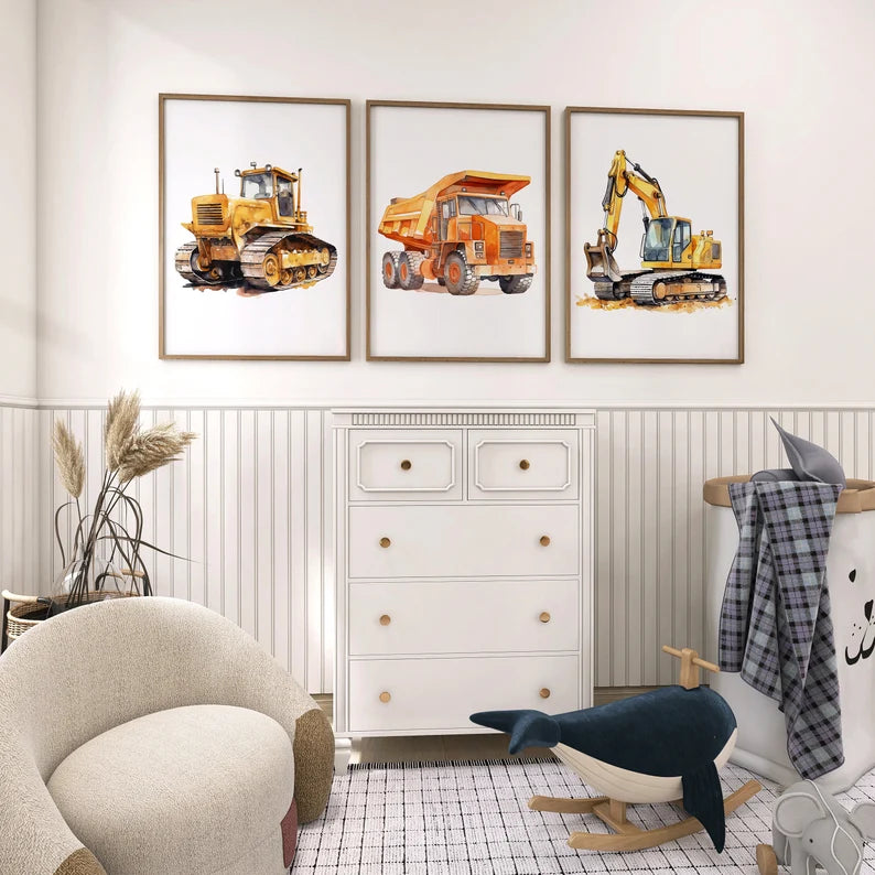 Set x3 Cuadros Infantiles, Wonderland XIII