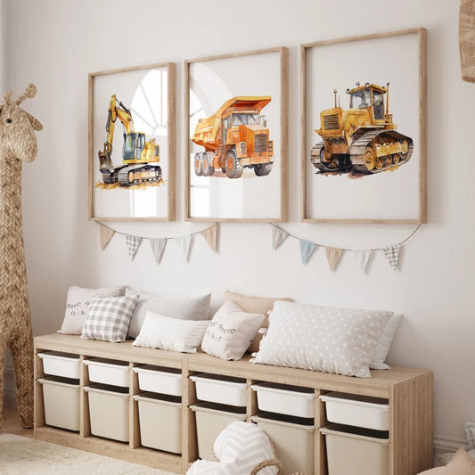 Set x3 Cuadros Infantiles, Wonderland XIII