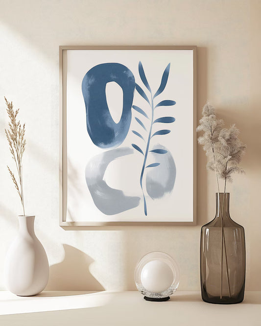 Cuadro Decorativo Azul como el mar AZUL VIII