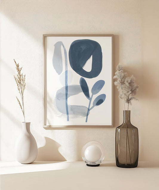 Cuadro Decorativo Azul como el mar AZUL VI