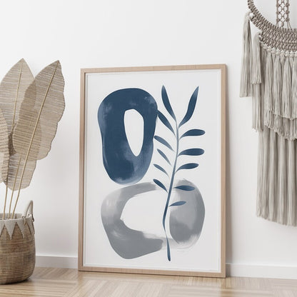 Cuadro Decorativo Azul como el mar AZUL VII