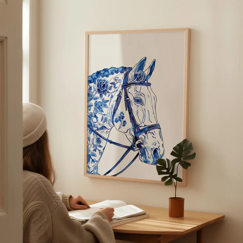 Cuadro Decorativo Caballos, Amantes de los Caballos XXVI