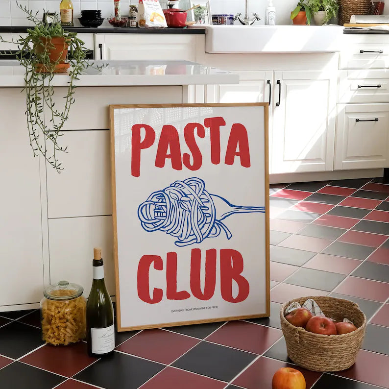 Cuadro Individual Pasta Cocina Cool XV