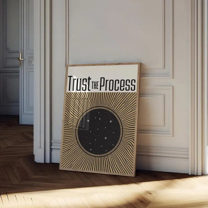 Cuadro Individual Motivación, Trust the process