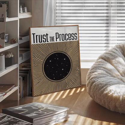 Cuadro Individual Motivación, Trust the process