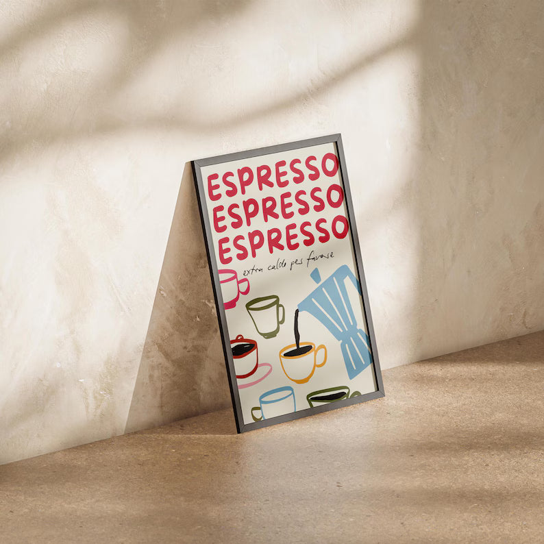 Cuadro Individual Coffee Mood XI