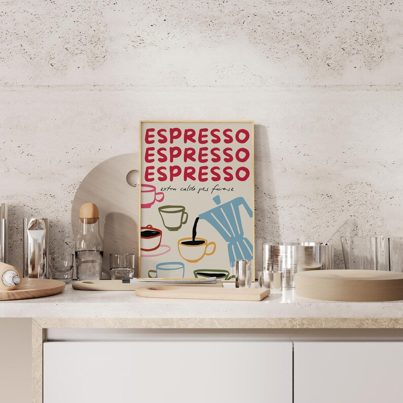Cuadro Individual Coffee Mood XI