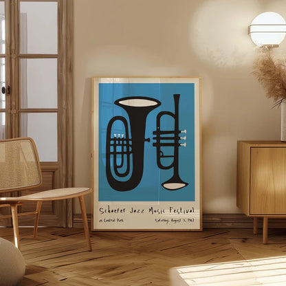 Cuadro Individual Música, Jazz The Beat Club II