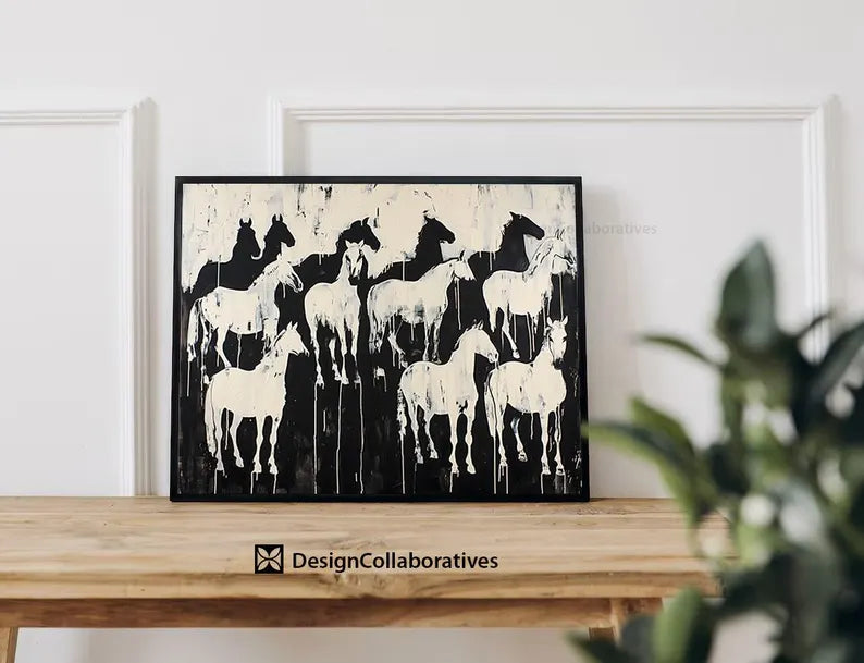 Cuadro Decorativo Caballos, Amantes de los Caballos IV