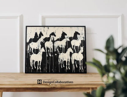 Cuadro Decorativo Caballos, Amantes de los Caballos IV