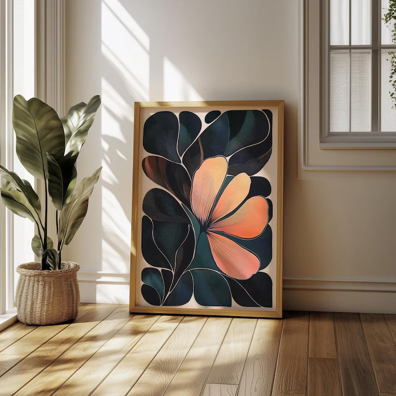 Cuadro Decorativo  Botánicos, Plantas, Botanic Vibes XV