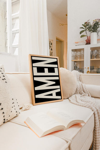 Cuadro Individual Frases, AMEN