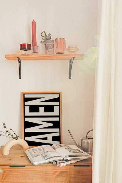 Cuadro Individual Frases, AMEN