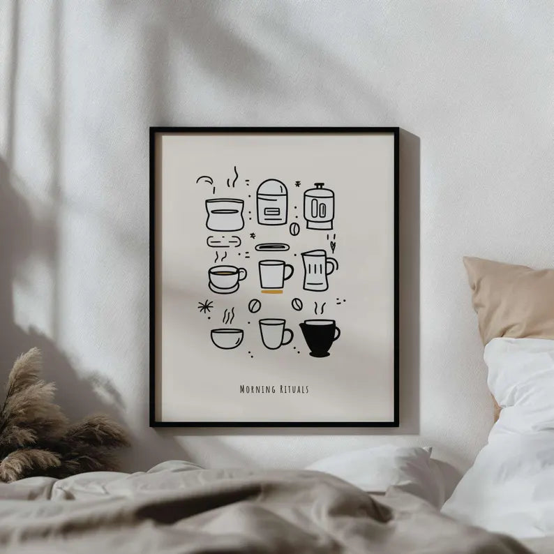 Cuadro Individual Coffee Mood III
