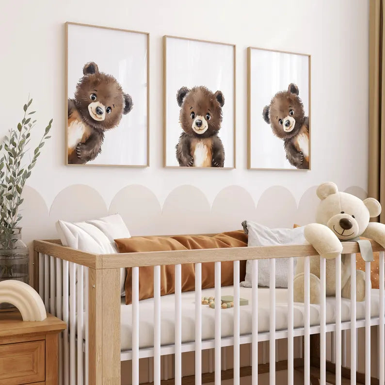 Set x3 Cuadros Infantiles, Wonderland XVIII