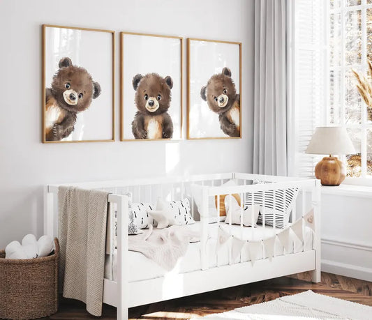 Set x3 Cuadros Infantiles, Wonderland XVIII