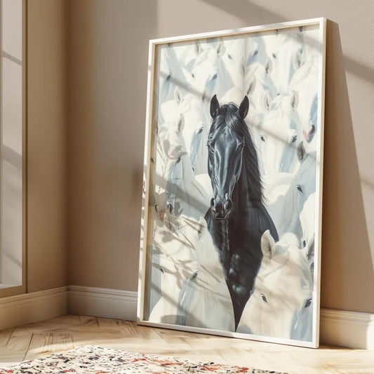 Cuadro Decorativo Caballos, Amantes de los Caballos X