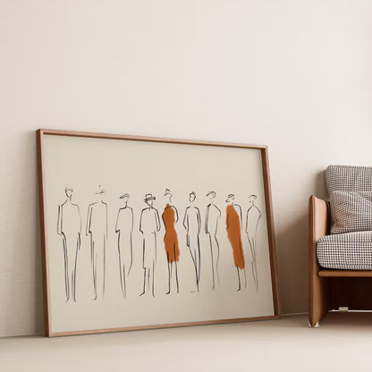 Cuadro Individual Abstractos Modernos, Abrilia VI