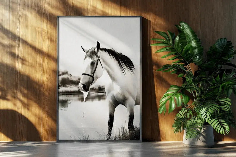 Cuadro Decorativo Caballos, Amantes de los Caballos XX