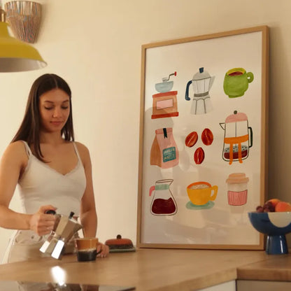 Cuadro Individual Coffee Mood XV