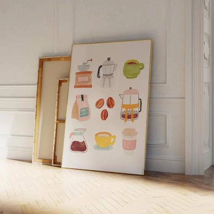 Cuadro Individual Coffee Mood XV