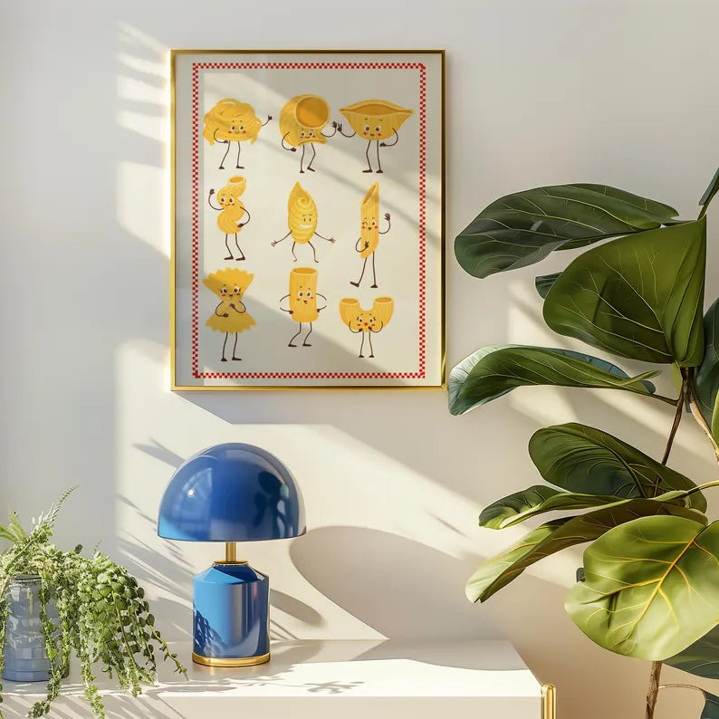 Cuadro Individual Cocina Cool, Pasta lovers