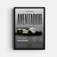 Cuadro Individual Deportes, Autos, The Man Cave Collection XII