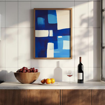 Cuadro Decorativo Azul como el mar AZUL XIII