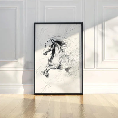 Cuadro Decorativo Caballos, Amantes de los Caballos V