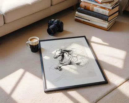 Cuadro Decorativo Caballos, Amantes de los Caballos V