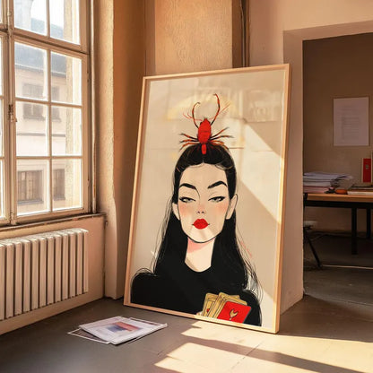 Cuadro Decorativo Conexión Espiritual, Zodiaco, Astral XIII CANCER