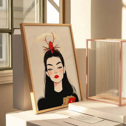 Cuadro Decorativo Conexión Espiritual, Zodiaco, Astral XIII CANCER