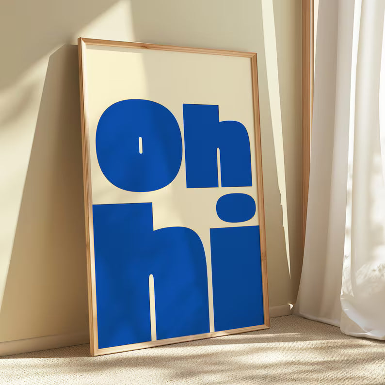 Cuadro Decorativo Azul como el mar AZUL XI