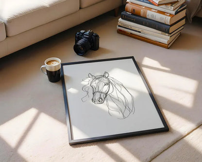 Cuadro Decorativo Caballos, Amantes de los Caballos XVI
