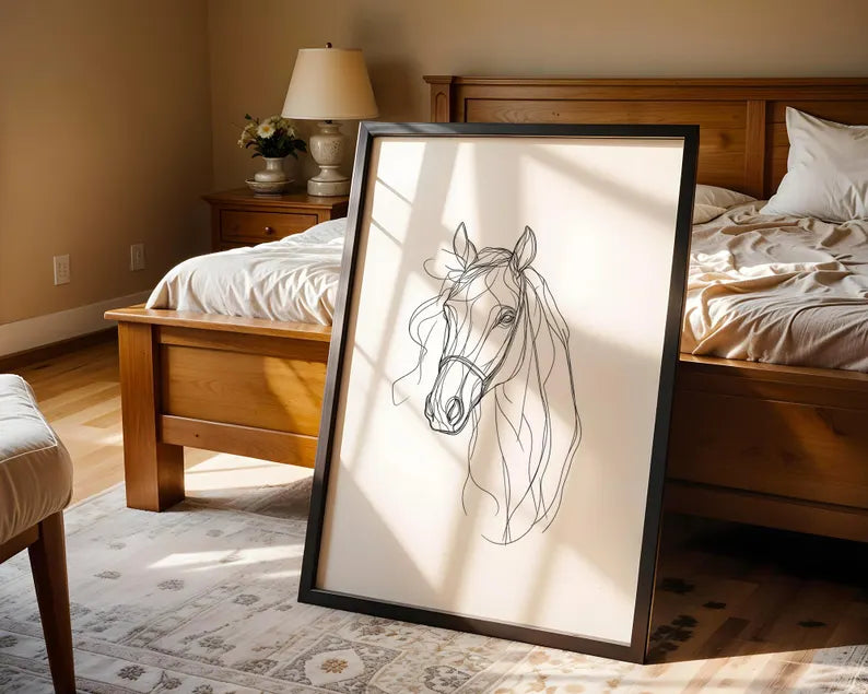 Cuadro Decorativo Caballos, Amantes de los Caballos XVI