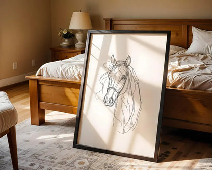 Cuadro Decorativo Caballos, Amantes de los Caballos XVI