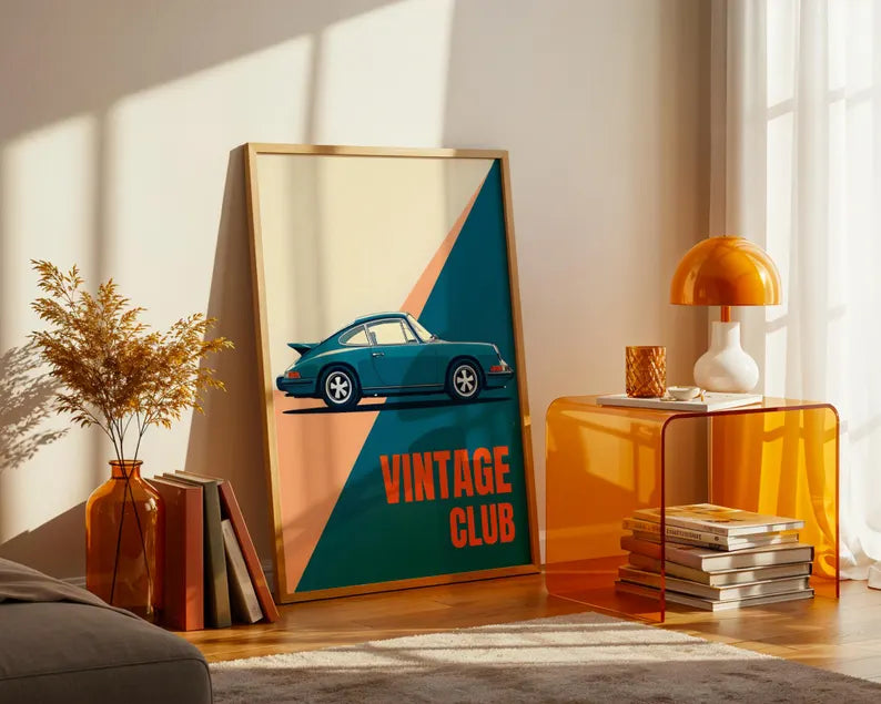 Cuadro Individual Deportes, Autos, The Man Cave Collection V