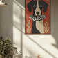 Cuadro Individual Como Perros y Gatos VII