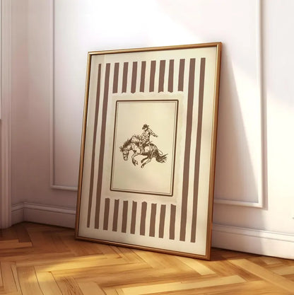 Cuadro Decorativo Caballos, Amantes de los Caballos XXII