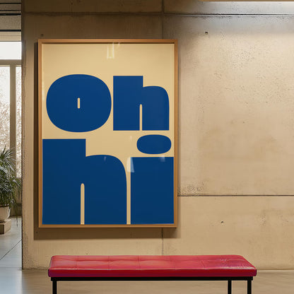 Cuadro Decorativo Azul como el mar AZUL XI