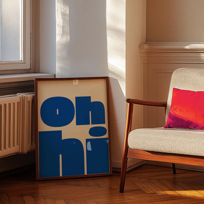 Cuadro Decorativo Azul como el mar AZUL XI