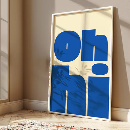 Cuadro Decorativo Azul como el mar AZUL XI