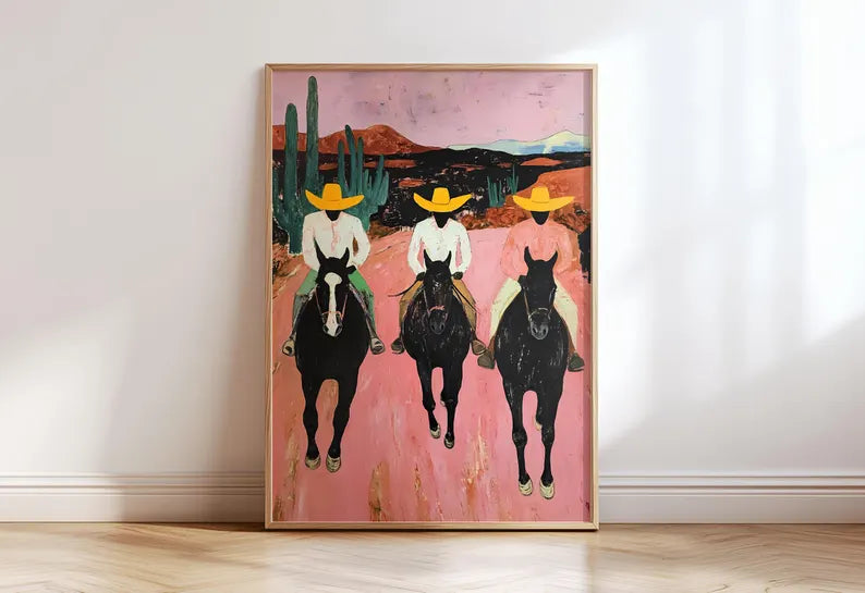 Cuadro Decorativo Caballos, Amantes de los Caballos VI