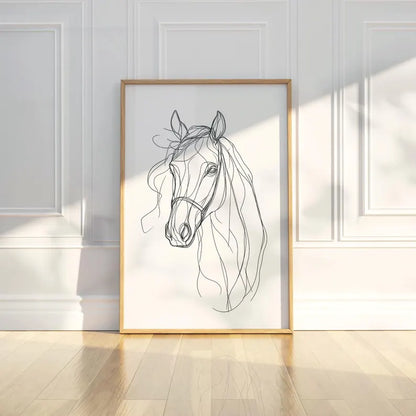 Cuadro Decorativo Caballos, Amantes de los Caballos XVI