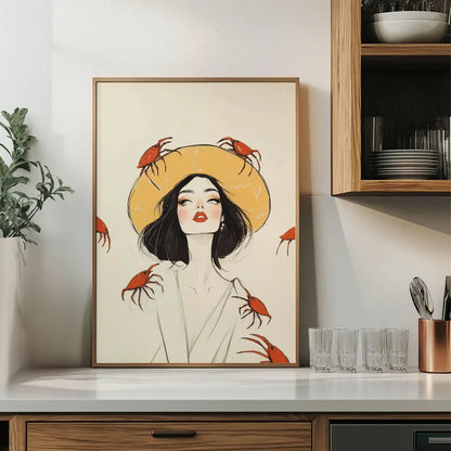 Cuadro Decorativo Conexión Espiritual, Zodiaco, Astral X CANCER